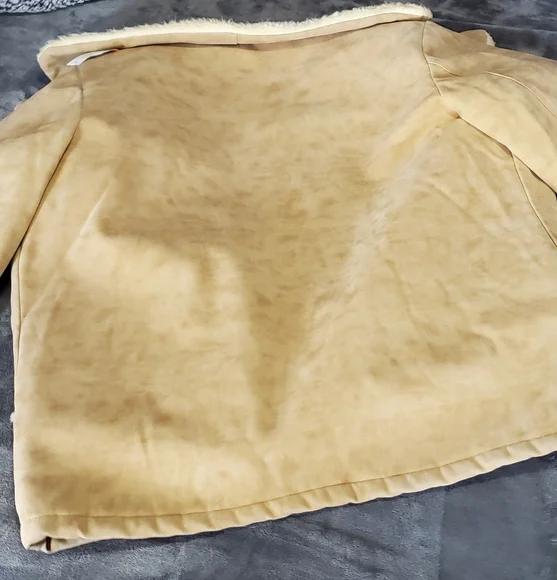Vintage Swingster World of Wearables Sherpa Lined Jacket/Coat XLarge - Picture 8 of 10